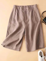 Women Summer Shorts Casual Outfits for Women Oversize Loose Shorts-Shorts-Arimonz-Card brown-L-Arimonz