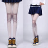 Women Tights Gothic Retro Tights Joint Style Tattoo Print Stockings-Socks & Tights-Arimonz-Arimonz