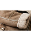 Women Winter Vintage Fur Jacket Lapel Long Sleeves Jacket Outwear-Fuzzy Jackets-Arimonz-Arimonz