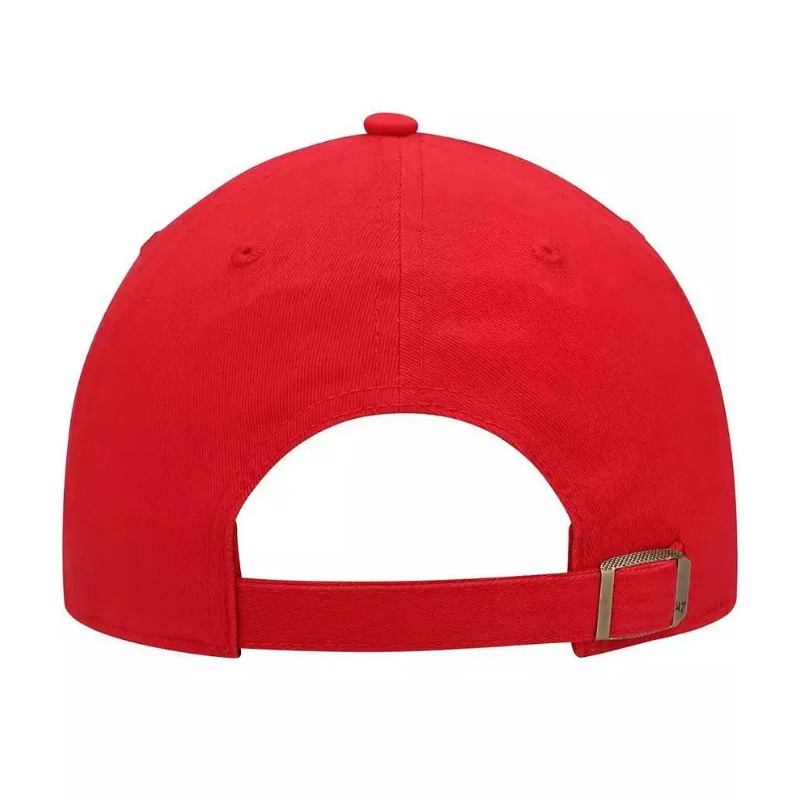 Women's '47 Red Portland Trail Blazers Miata Clean Up Adjustable Hat-Women's Caps-Arimonz-Arimonz