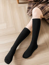 Wool Blend Calf Length Stockings Winter Warm Knitted Long Socks-Socks & Tights-Arimonz-Arimonz