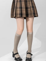 Wool Blend Calf Length Stockings Winter Warm Knitted Long Socks-Socks & Tights-Arimonz-Arimonz