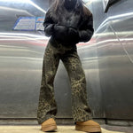 Y2k Spring Autumn Print Leopard Woman Jeans Oversize Wide Leg Pants-Pants-Arimonz-Leopard 4-S-Arimonz