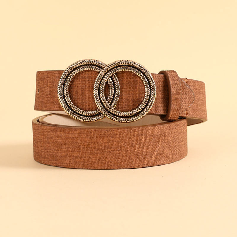 Women Belt For Trouser Dress Ladies PU Leather Waist Straps