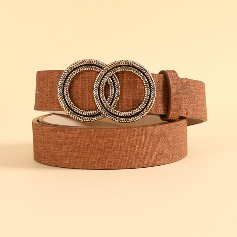 Women Belt For Trouser Dress Ladies PU Leather Waist Straps