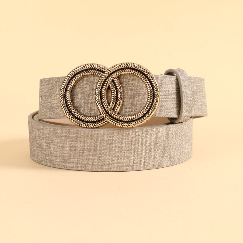 Women Belt For Trouser Dress Ladies PU Leather Waist Straps