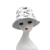 Double-sided Wear Fishing Cap Bucket Women Panama Hat