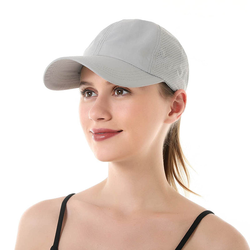 Ponytail Baseball Caps Women Criss Cross Messy Bun Snapback Hat