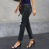 Slim Jeans For Women High Stretch Waist Casual Elastic Skinny Jeans
