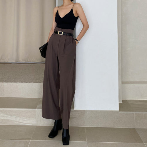 2pc Office Lady Blazer Suits Vintage Women Long Sleeve Short Blazer-Wear To Work Sets-Arimonz-Arimonz