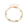 2pcs Anklets for Women Foot Accessory Summer Beach Barefoot Anklet-Anklets-Arimonz-Gold-Arimonz