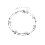 2pcs Anklets for Women Foot Accessory Summer Beach Barefoot Anklet-Anklets-Arimonz-Silver-Arimonz