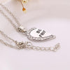 2pcs Best Friends Forever Necklace for Women Heart Pendant Best Friend Necklace Friendship Jewelry-Necklaces-Arimonz-Arimonz