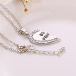 2pcs Best Friends Forever Necklace for Women Heart Pendant Best Friend Necklace Friendship Jewelry-Necklaces-Arimonz-Arimonz