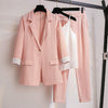 3 Pcs Set Women Office Lady Work Graceful Suit Outfits Daily-Wear To Work Sets-Arimonz-Arimonz