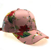 3D Flower Printed Baseball Caps Women Tie-Dyed Adjustable Casual Hat-Women's Caps-Arimonz-Arimonz