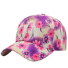 3D Flower Printed Baseball Caps Women Tie-Dyed Adjustable Casual Hat-Women's Caps-Arimonz-Arimonz
