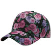 3D Flower Printed Baseball Caps Women Tie-Dyed Adjustable Casual Hat-Women's Caps-Arimonz-Arimonz