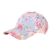 3D Flower Printed Baseball Caps Women Tie-Dyed Adjustable Casual Hat-Women's Caps-Arimonz-Arimonz