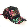 3D Flower Printed Baseball Caps Women Tie-Dyed Adjustable Casual Hat-Women's Caps-Arimonz-Arimonz