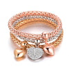 3pcs Crystal Charm Bracelet For Women Jewelry Bracelet Chain Jewelry-Braceletes-Arimonz-Arimonz