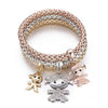 3pcs Crystal Charm Bracelet For Women Jewelry Bracelet Chain Jewelry-Braceletes-Arimonz-Boy and Girls-Arimonz