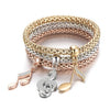 3pcs Crystal Charm Bracelet For Women Jewelry Bracelet Chain Jewelry-Braceletes-Arimonz-Musical Note-Arimonz