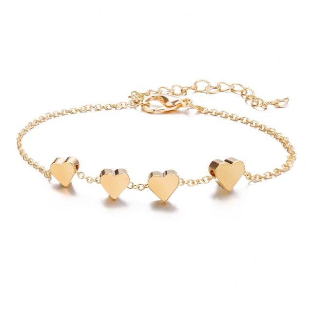 3pcs Set Fashion Thick Chain Link Bracelets Bangles For Women-Braceletes-Arimonz-Arimonz
