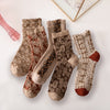 5 Pairs Street Socks Women's Socks Vintage Mid Tube Spring Socks-Socks & Tights-Arimonz-Arimonz
