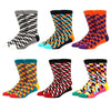 6 pairs Socks Casual Personality Design Streetwear Socks for Women-Socks & Tights-Arimonz-Arimonz