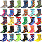 6 pairs Socks Casual Personality Design Streetwear Socks for Women-Socks & Tights-Arimonz-Arimonz
