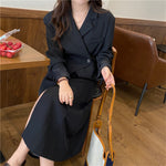 Work Wear Fashion Two Piece Sets Irregular Elegant Short Blazer Coats