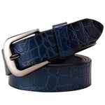 Genuine Leather Belts For Women Fashion Pin Buckle Woman Waist Belt