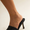 Adjustable Chain Anklet Bracelet for Women Vintage Chain Anklet