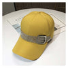 Rhinestone Belt Baseball Caps For Women Snapback Caps Outdoor Sun Hat