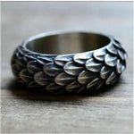 Dragon Scale Engagement Ring Metal Ring Trendy Rings For Women