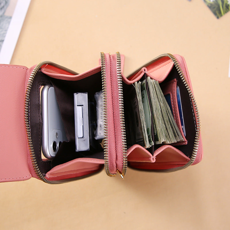 Women Bags Wallet Touch Screen Phone Crossbody Shoulder Strap Handbag