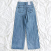 Women Jeans High Waist Trousers Baggy Vintage Straight Denim Pants