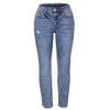 Women Jeans Trend Stretch Tight Elastic Skinny Slim Casual Pants