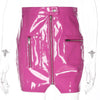 A-line Faux Leather Skirt-Skirts-Arimonz-Arimonz