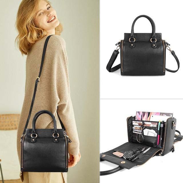 Alexa Multifunctional Crossbody Bag-Handbags-Arimonz-Black-Arimonz