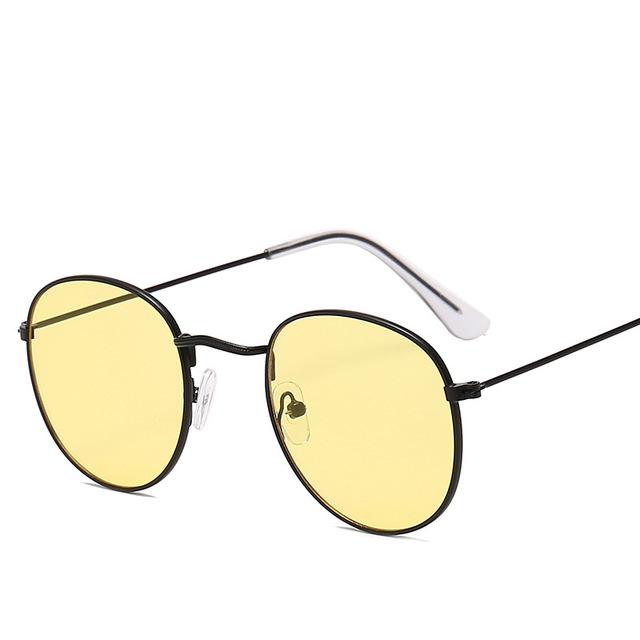 Allison Mirror Sunglasses-Sunglasses-Arimonz-Black Yellow-Arimonz