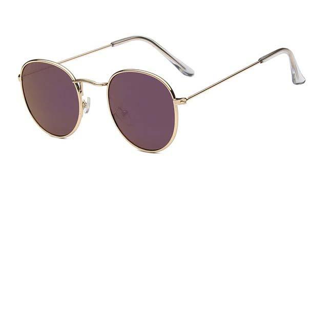Allison Mirror Sunglasses-Sunglasses-Arimonz-Gold Violet-Arimonz