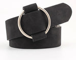 Amara Needle-Free Round Buckle Belt-Belts-Arimonz-Arimonz