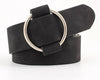 Amara Needle-Free Round Buckle Belt-Belts-Arimonz-Black-Arimonz