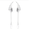Angel Wing Drop Earrings Drop Dangle Ear Stud For Women-Earrings-Arimonz-Arimonz