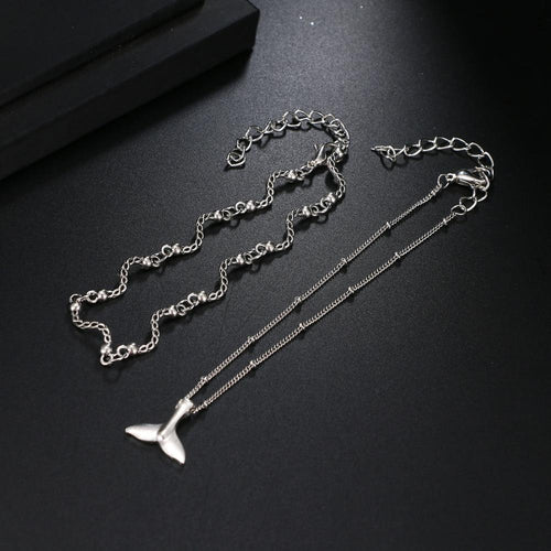 Anklet Bracelet Mermaid Tail Anklet Bracelet Fish Tail Foot Anklets-Anklets-Arimonz-Arimonz