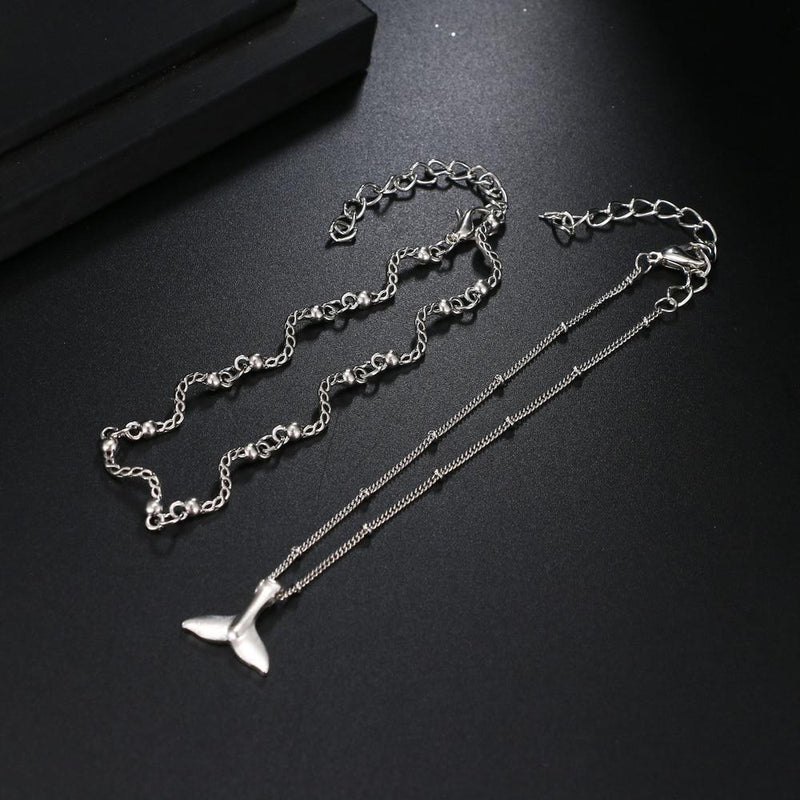 Anklet Bracelet Mermaid Tail Anklet Bracelet Fish Tail Foot Anklets-Anklets-Arimonz-Arimonz