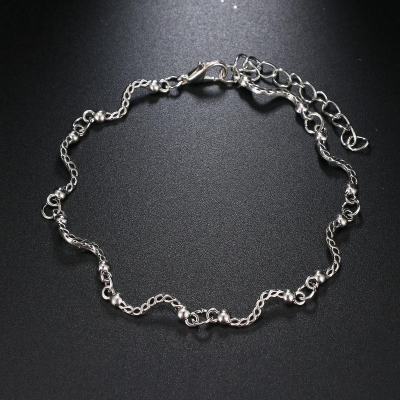 Anklet Bracelet Mermaid Tail Anklet Bracelet Fish Tail Foot Anklets-Anklets-Arimonz-Arimonz