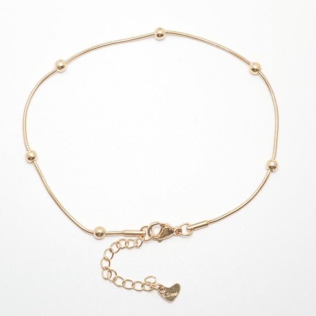 Anklet long Chain Anklet For Women Foot Bracelets Jewelry for Women-Anklets-Arimonz-23.5cm/9.17"-Arimonz